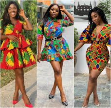 Crazy Ankara short gown Styles