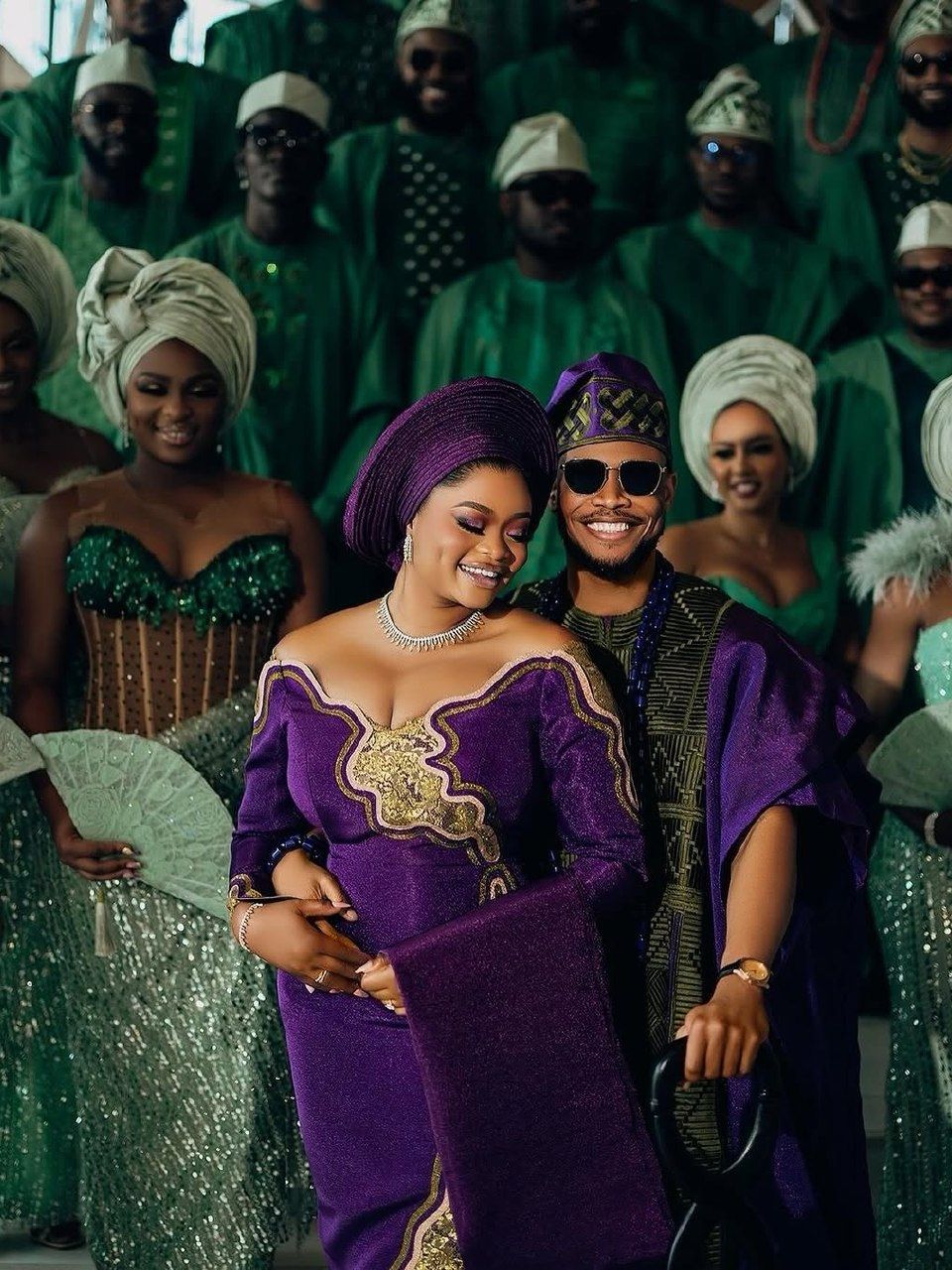 Latest Nigerian Wedding Outfits for Men and Women